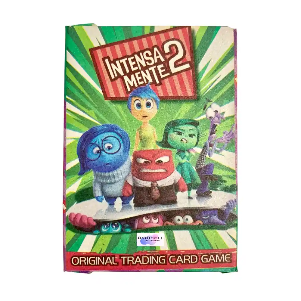 150 Cartas De Juego Coleccionables Intensamente 2