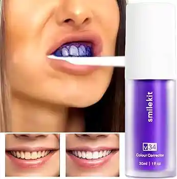 Crema Blanqueadora Morada Hi-smile V34