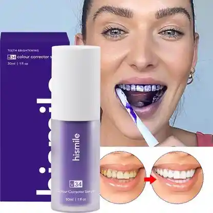 Crema Blanqueadora Morada Hi-smile V34