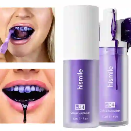 Crema Blanqueadora Morada Hi-smile V34
