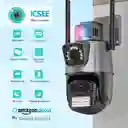 Cámara De Seguridad Ptz Doble Lente Alarma Inteligente Wifi