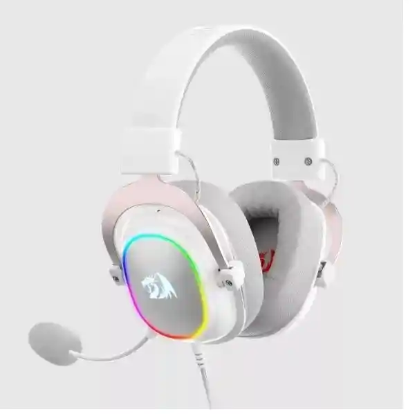 Diadema Redragon Usb Zeus-x H510 Rgb Virtual 7.1 Blanco