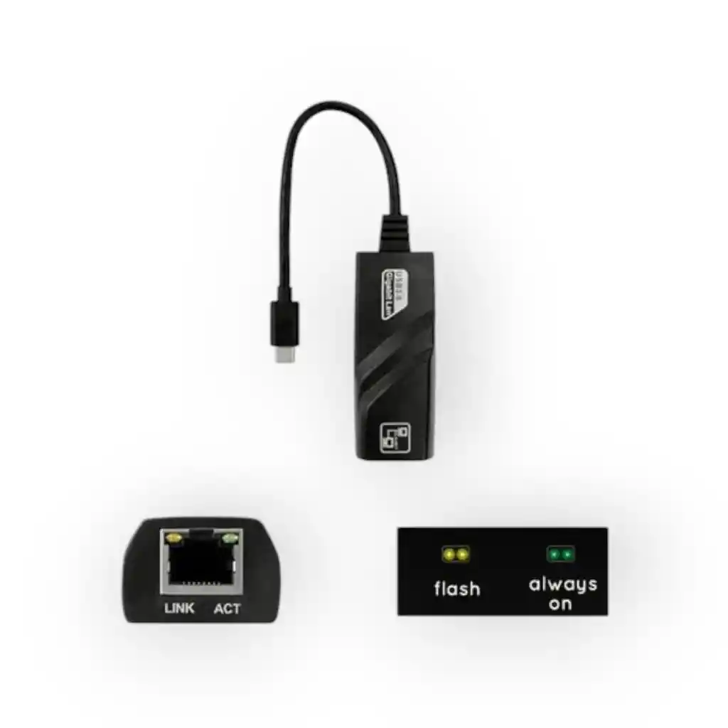 Adapatador Para Internet Lan A Type C Lj-40 Adp