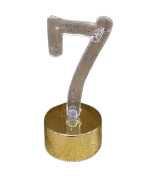 Numero 7 Led Para Torta