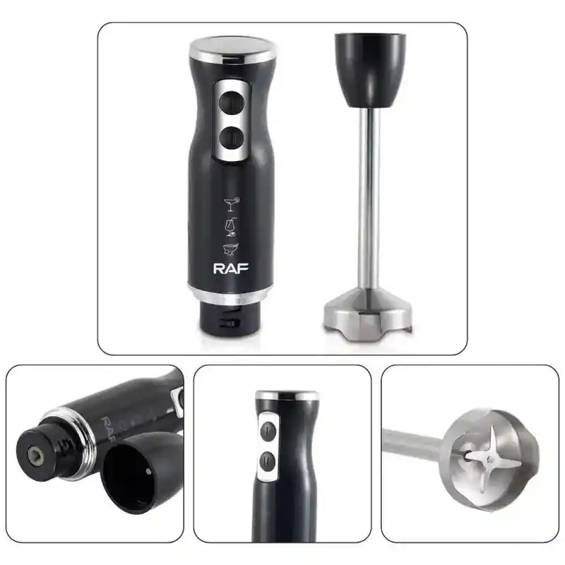 Licuadora Manual Raf 1600w Perfecta Para Tu Cocina
