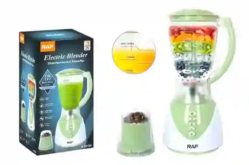 Licuadora Raf De 1.5l 3 Velocidades Jarro De Plastico