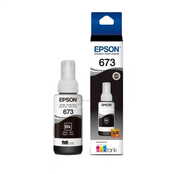 Epson Tinta Original 673 Negra