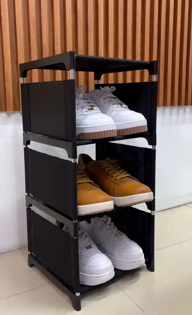 Organizador De Zapatos En Tela 3 Niveles