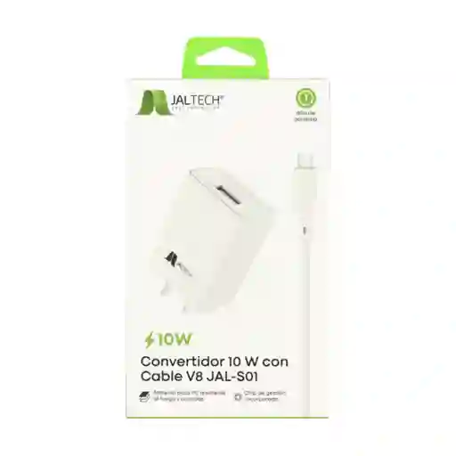 Cargador Para Celular Adaptador +cable V8