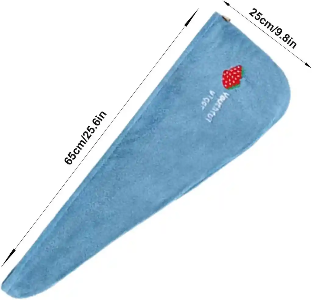 Toalla De Microfibra Con Diseño De Frutas – Suave Y Absorbente