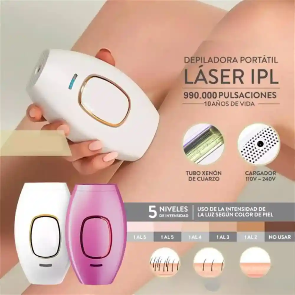 Depilador Laser Ipl