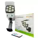 Cámara Falsa Con Energía Solar Y 77 Led – Incluye Control Remoto