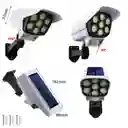 Cámara Falsa Con Energía Solar Y 77 Led – Incluye Control Remoto