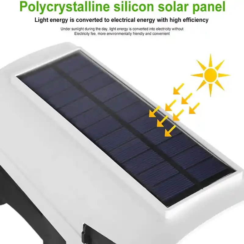 Cámara Falsa Con Energía Solar Y 77 Led – Incluye Control Remoto