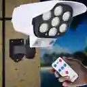 Cámara Falsa Con Energía Solar Y 77 Led – Incluye Control Remoto