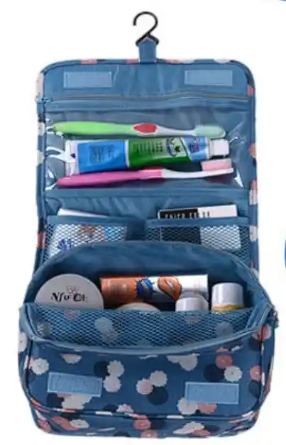 Cosmetiquera Multifuncional Expandible – Ideal Para Viajes Y Uso Diario