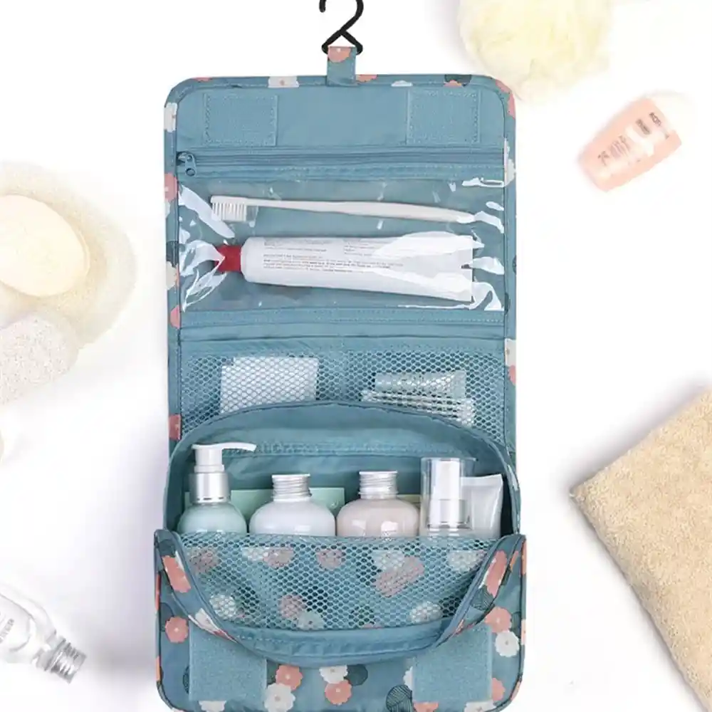 Cosmetiquera Multifuncional Expandible – Ideal Para Viajes Y Uso Diario