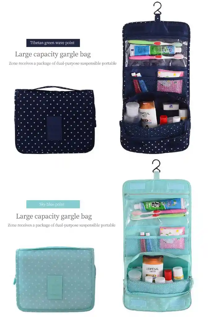 Cosmetiquera Multifuncional Expandible – Ideal Para Viajes Y Uso Diario