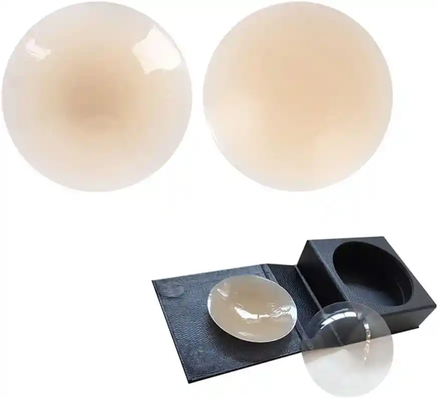 Cubrepezones Grandes De Silicona – Suaves, Reutilizables Y Transpirables