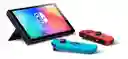 Nintendo Switch Oled 64gb Standard Color Rojo Azul Neón Color Rojo Neón/azul Neón/negro (caja Con Deterioro)