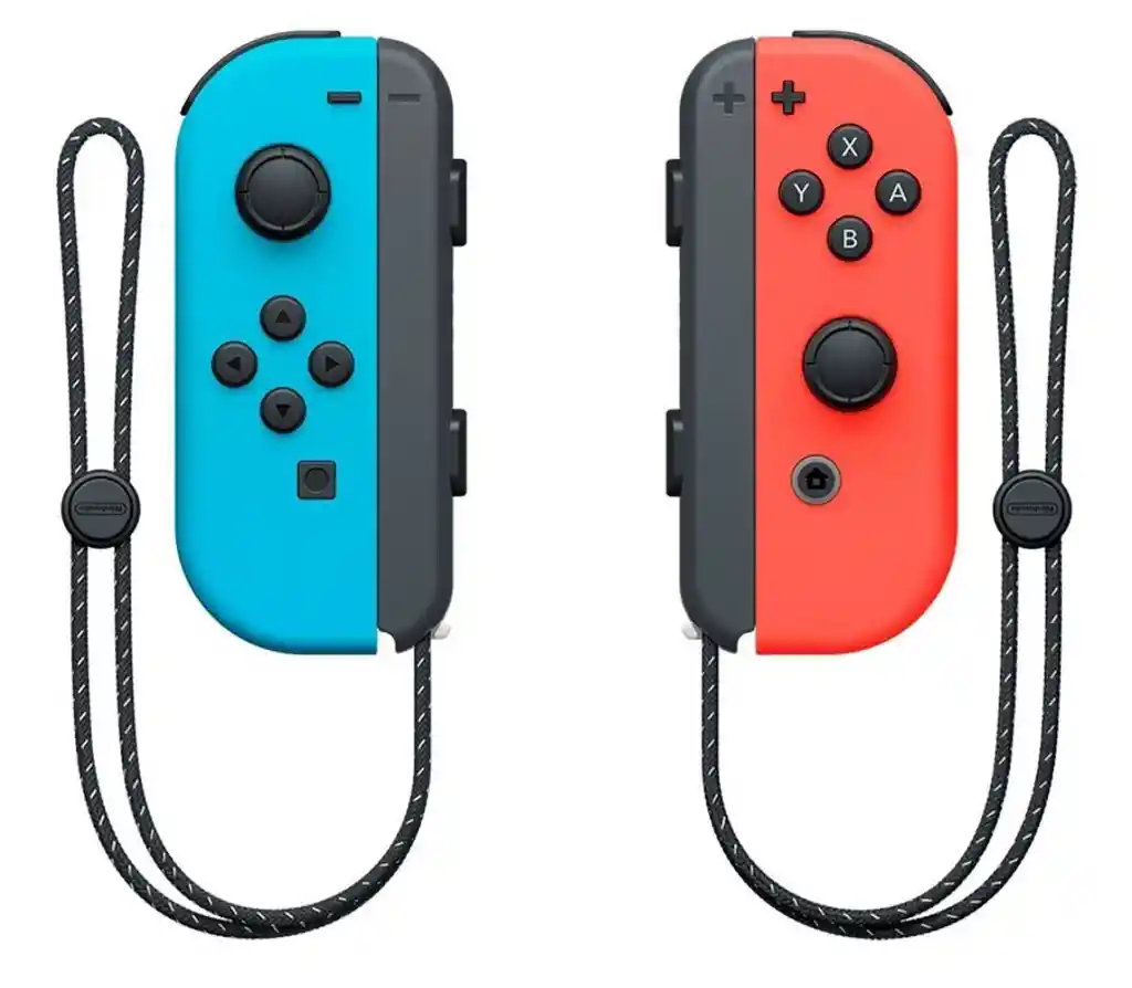 Nintendo Switch Oled 64gb Standard Color Rojo Azul Neón Color Rojo Neón/azul Neón/negro (caja Con Deterioro)