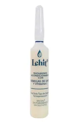 Lehit Ampolla Capilar Tratamiento Acondicionador Con Semillas De Lino Y Vitamina E