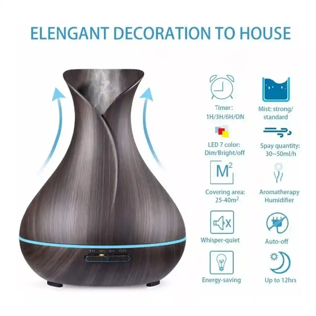 Difusor 500ml (115-029) – Diseño De Jarrón, Ideal Para El Hogar