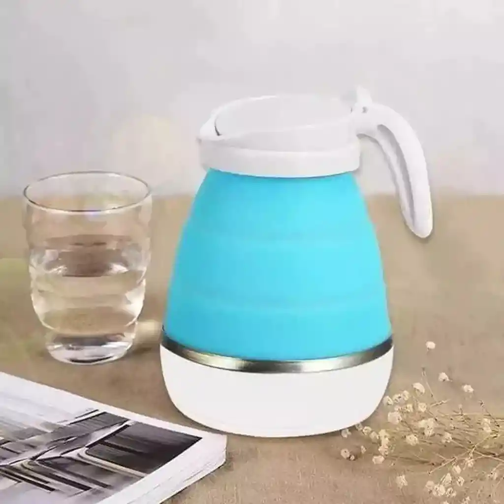 Hervidor De Agua Silicona Plegable – Ahorra Espacio Y Hierve Rápido