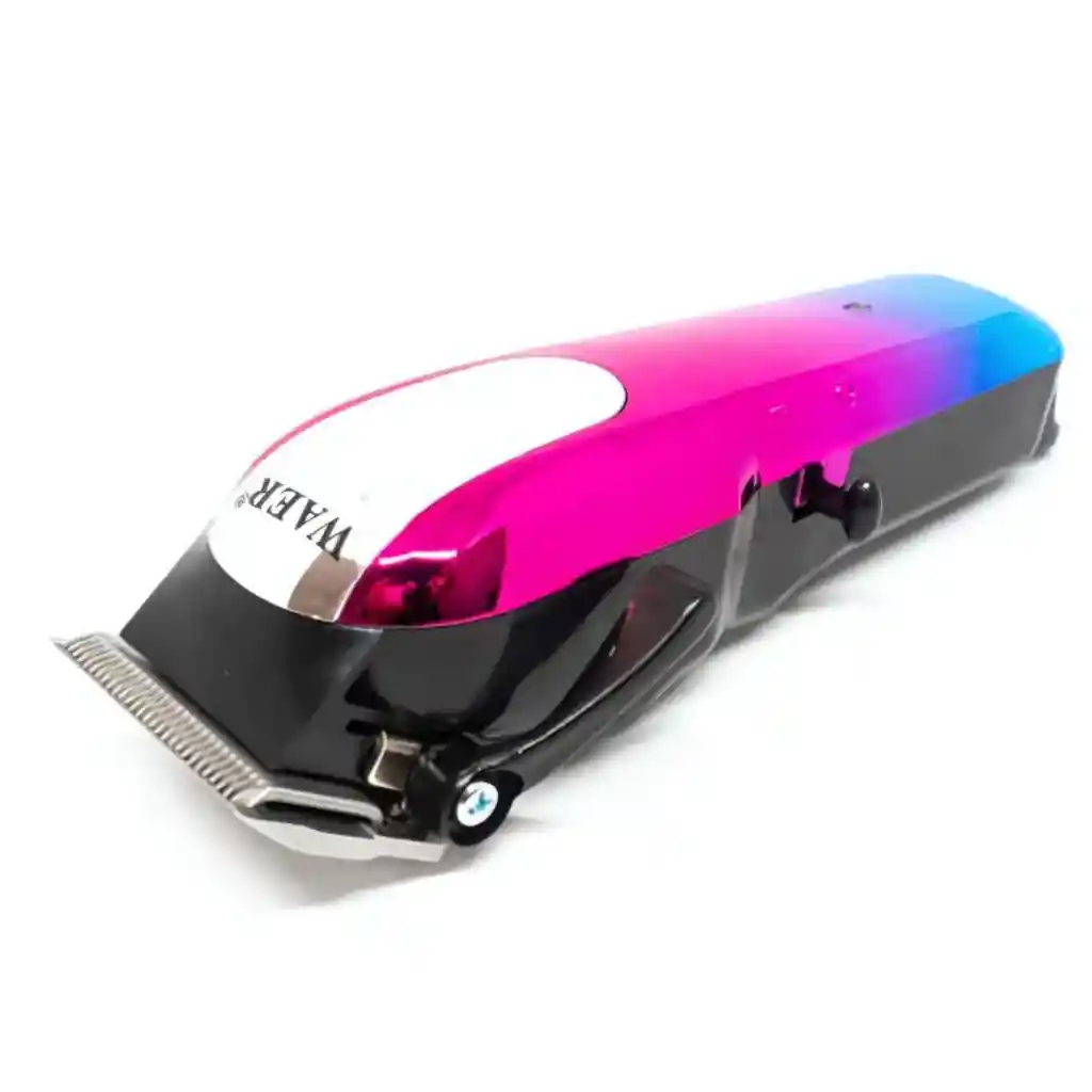 Maquina Peluquera Peluquería Profesional Waer Inalambrica 08157 Bicolor