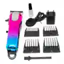 Maquina Peluquera Peluquería Profesional Waer Inalambrica 08157 Bicolor