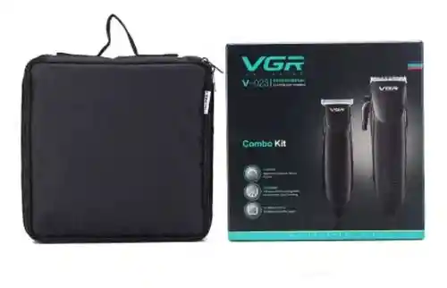 Combo Peluquera + Patillera Profesional Vgr 023 Peluquería Set Alámbrico