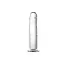 Dildo Transparente Con Chupa