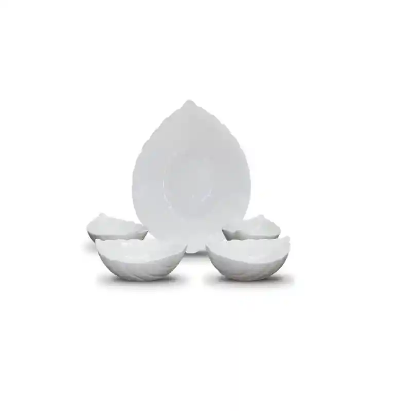 Ensaladera Vitrocerámica Linea Blanca