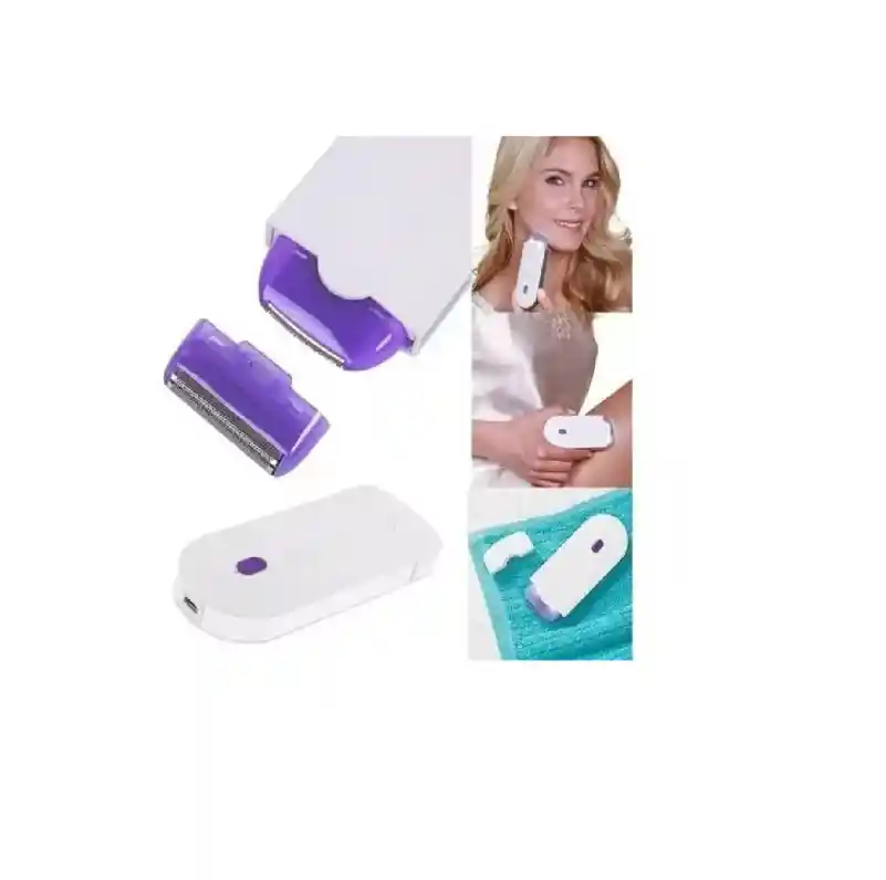 Depiladora Facial 2 En 1 Con Acabado Indoloro Y Led Táctil