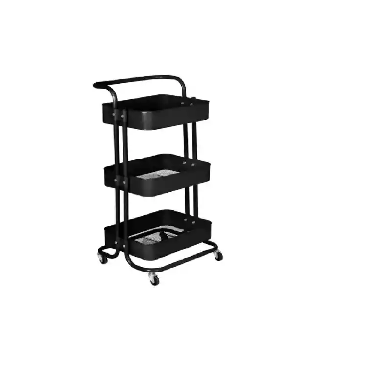 Carro Organizador Mueble Estante De Almacenamiento 3 Niveles