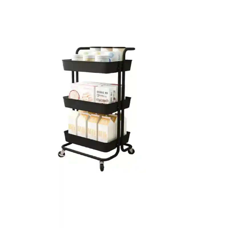 Carro Organizador Mueble Estante De Almacenamiento 3 Niveles