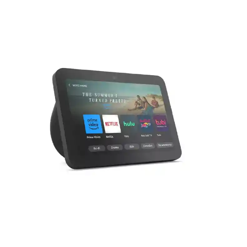 Alexa Echo Show 8 Pulgadas De 3ª Generación En Color Blanco Y Negro