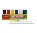 Tempera Parchesitos X 6 Colores