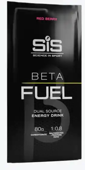 Sis Beta Fuel Drink En Polvo Red Berry