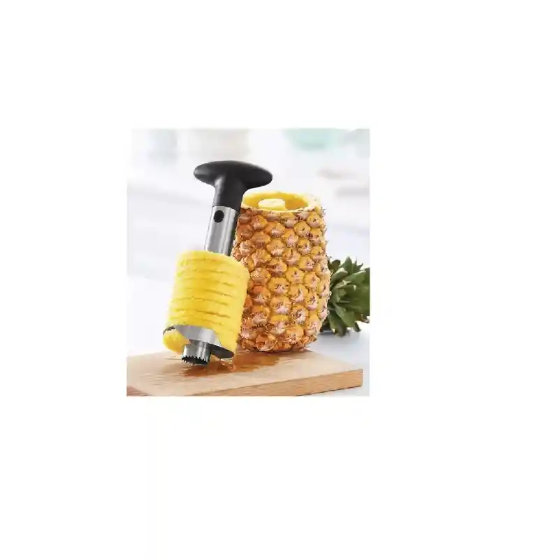 Pelador De Piña, Descorazonador, Rebanador, Acero Inoxidable