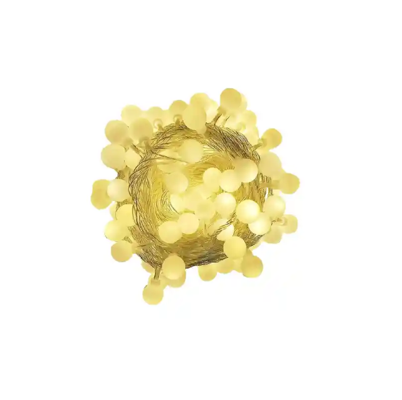 Cadena De Luces Navidad Fiestas Decoracion Bolas