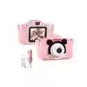 Camara Fotografica Niños Diseño Mickey Mouse Raton Color Rosa