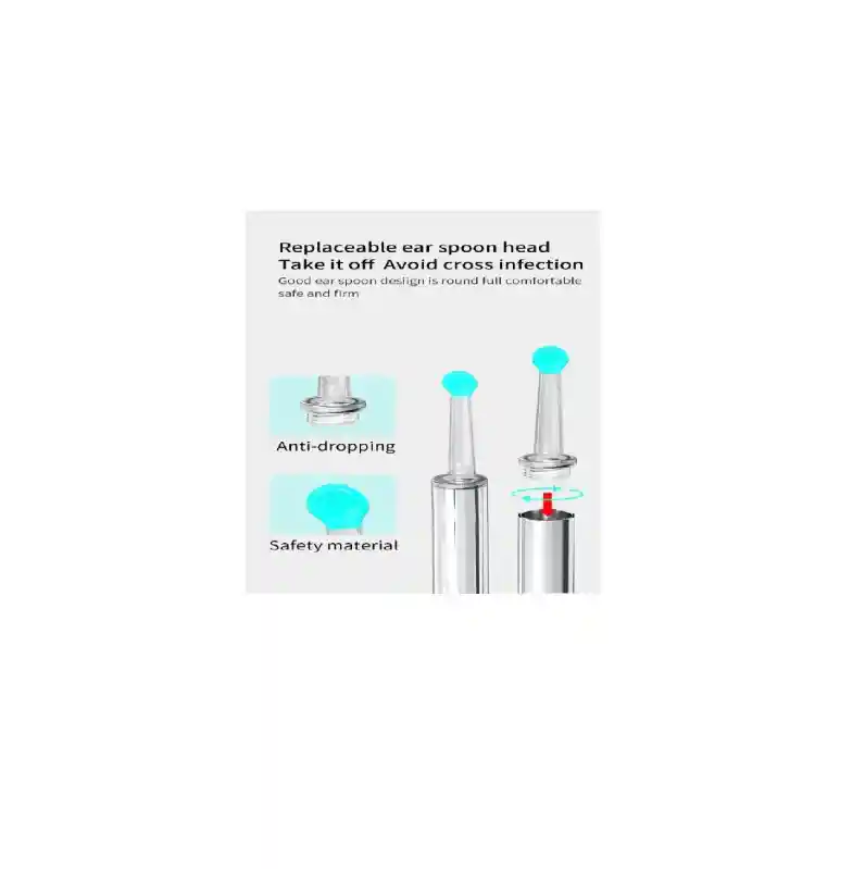 Endoscopio Visual Oído Con Luz Led Y Cámara Usb