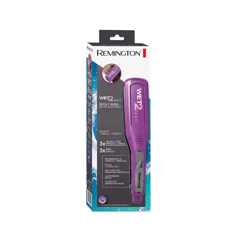 Plancha Alisadora Remington Wet2straight Original