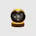 Lámparas De Escritorio Noche Led 3d Espacio Bola De Cristal