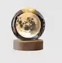 Lámparas De Escritorio Noche Led 3d Espacio Bola De Cristal