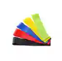 Kit 5 Bandas Elásticas Entrenamiento Gimnasia Fisioterapia