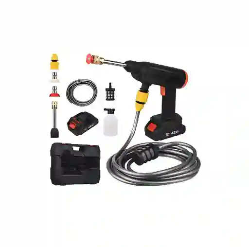 Hidrolavadora Inalambrica Portátil Recargable 48v 2 Baterias
