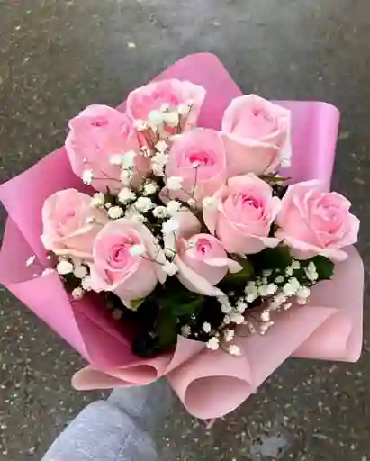 Ramo Rosa Encantador 🌸✨