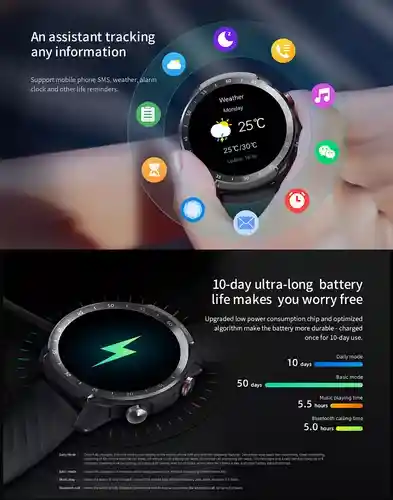 Mibro Watch A2 Smartwatch 70 Modos Deportivos 1.39 Hd Con Llamadas Bluetooth
